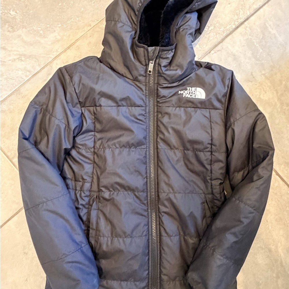 The North Face Kids reversible Puffer Jacket